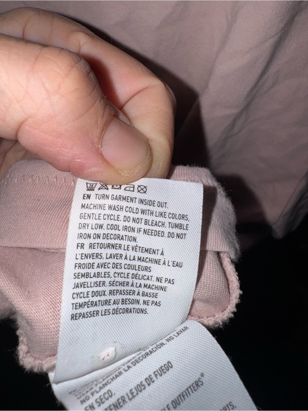 American Eagle Outfitters Dusty Rose Photo-Block Graphic Tee - Picture 7 of 7